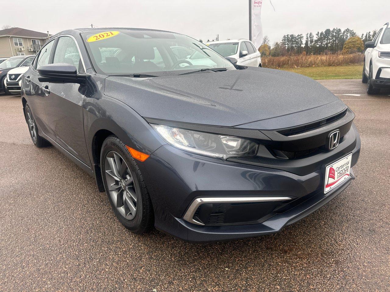 Used 2021 Honda Civic EX for sale in Summerside, PE