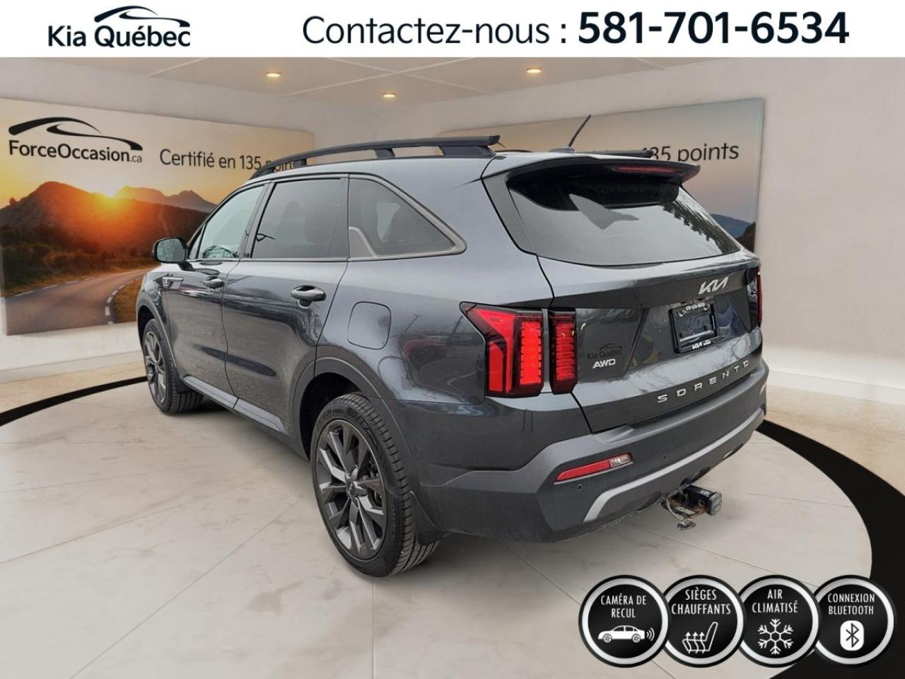 Used 2022 Kia Sorento X-LINE AWD *TURBO *6 PASS *CARPLAY *CAMÉRA *BIZONE for sale in Québec, QC