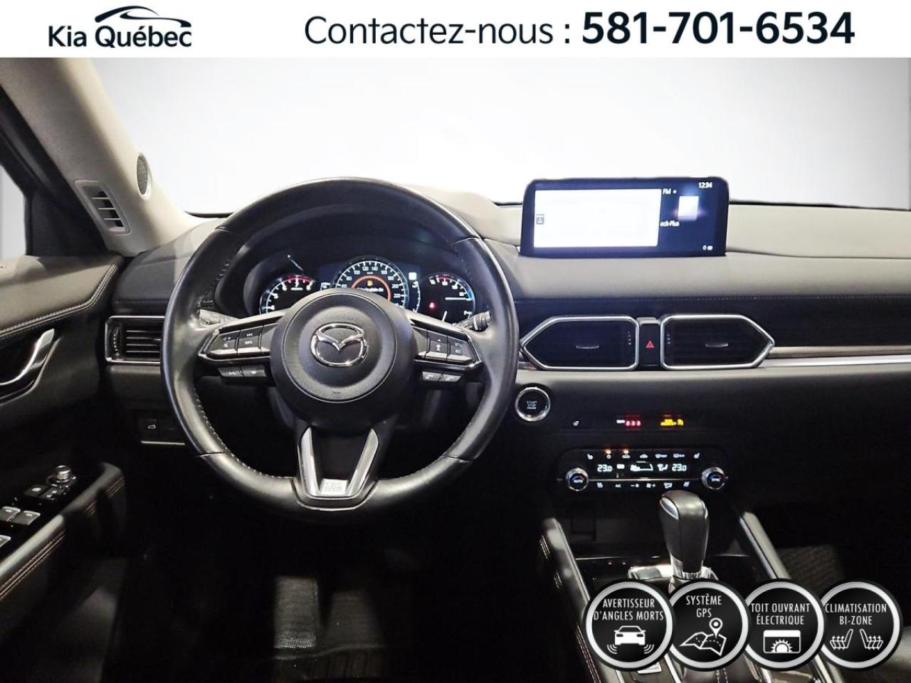 Used 2022 Mazda CX-5 GT AWD *CUIR *BOSE *TOIT *CAMÉRA *CARPLAY *CRUISE for sale in Québec, QC