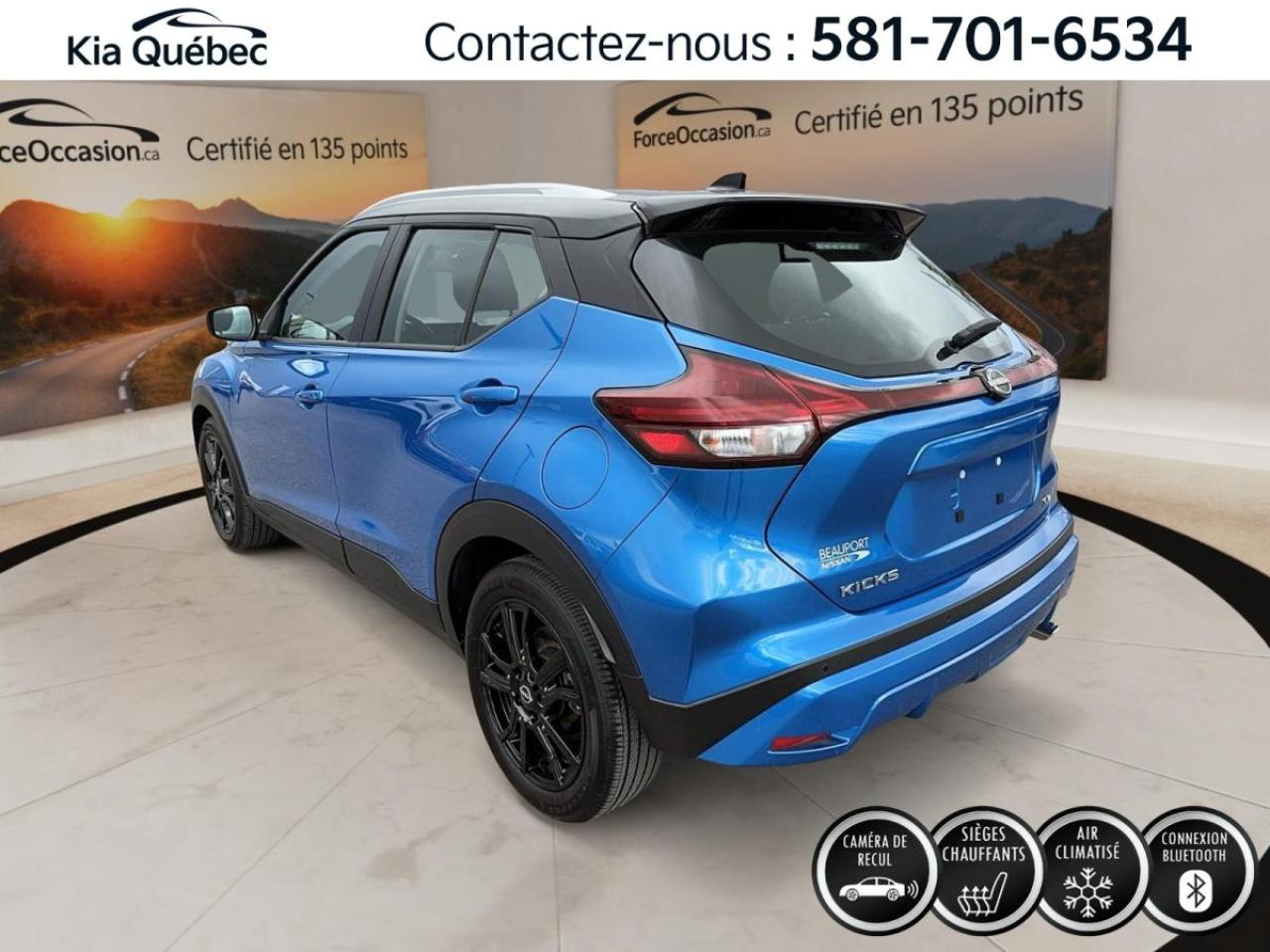 Used 2023 Nissan Kicks SV *APPLE CAR PLAY/ANDROID AUTO *CAMÉRA *CRUISE for sale in Québec, QC