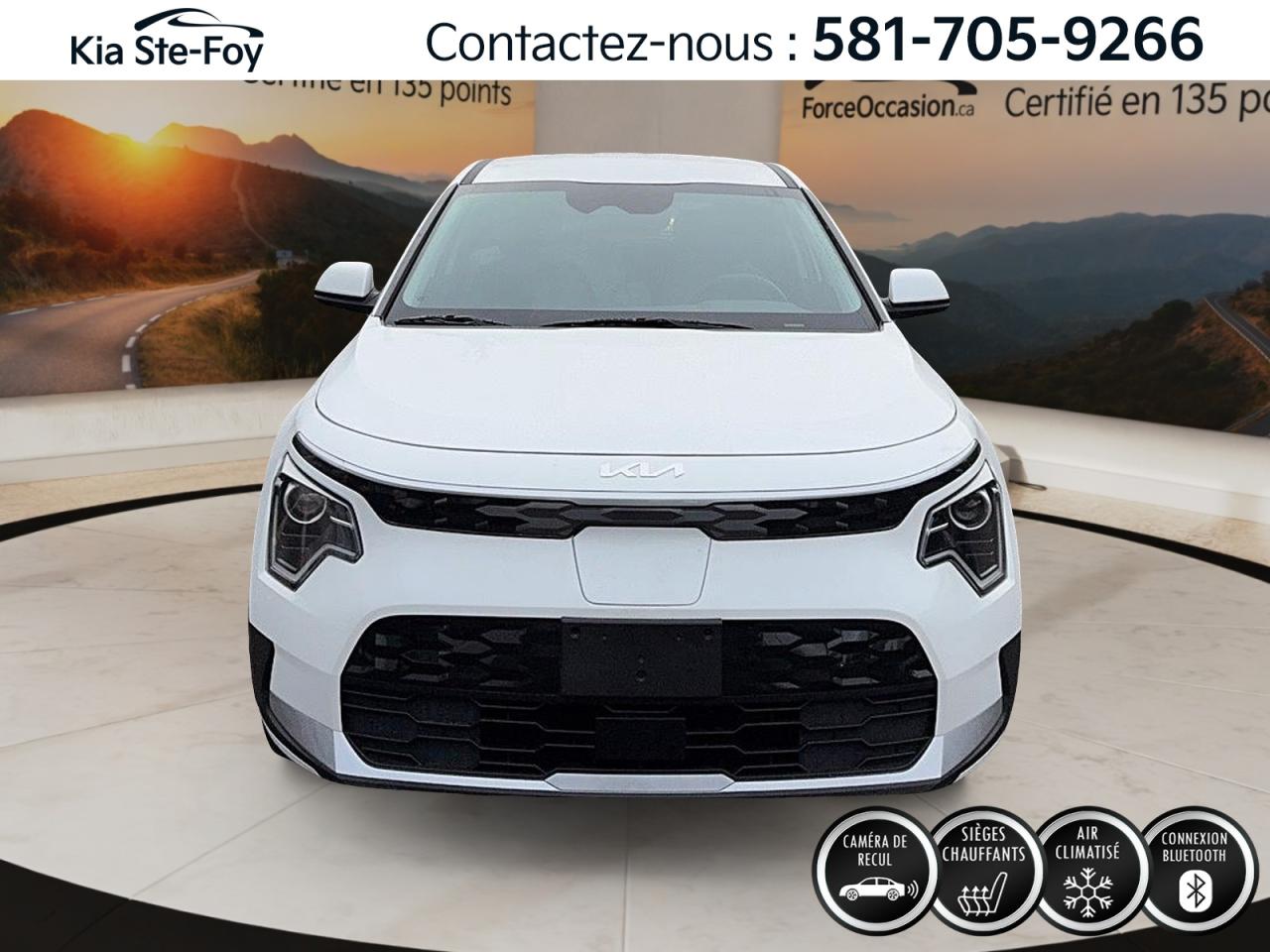 Used 2023 Kia NIRO EV PREMIUM* GPS* SIEGES CHAUFFANTS* BIZONE* CRUISE* for sale in Ste-Foy, QC