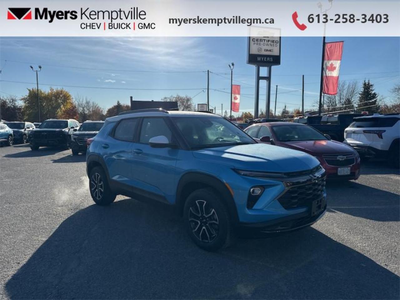 New 2025 Chevrolet TrailBlazer ACTIV  - Sunroof - Power Liftgate for sale in Kemptville, ON