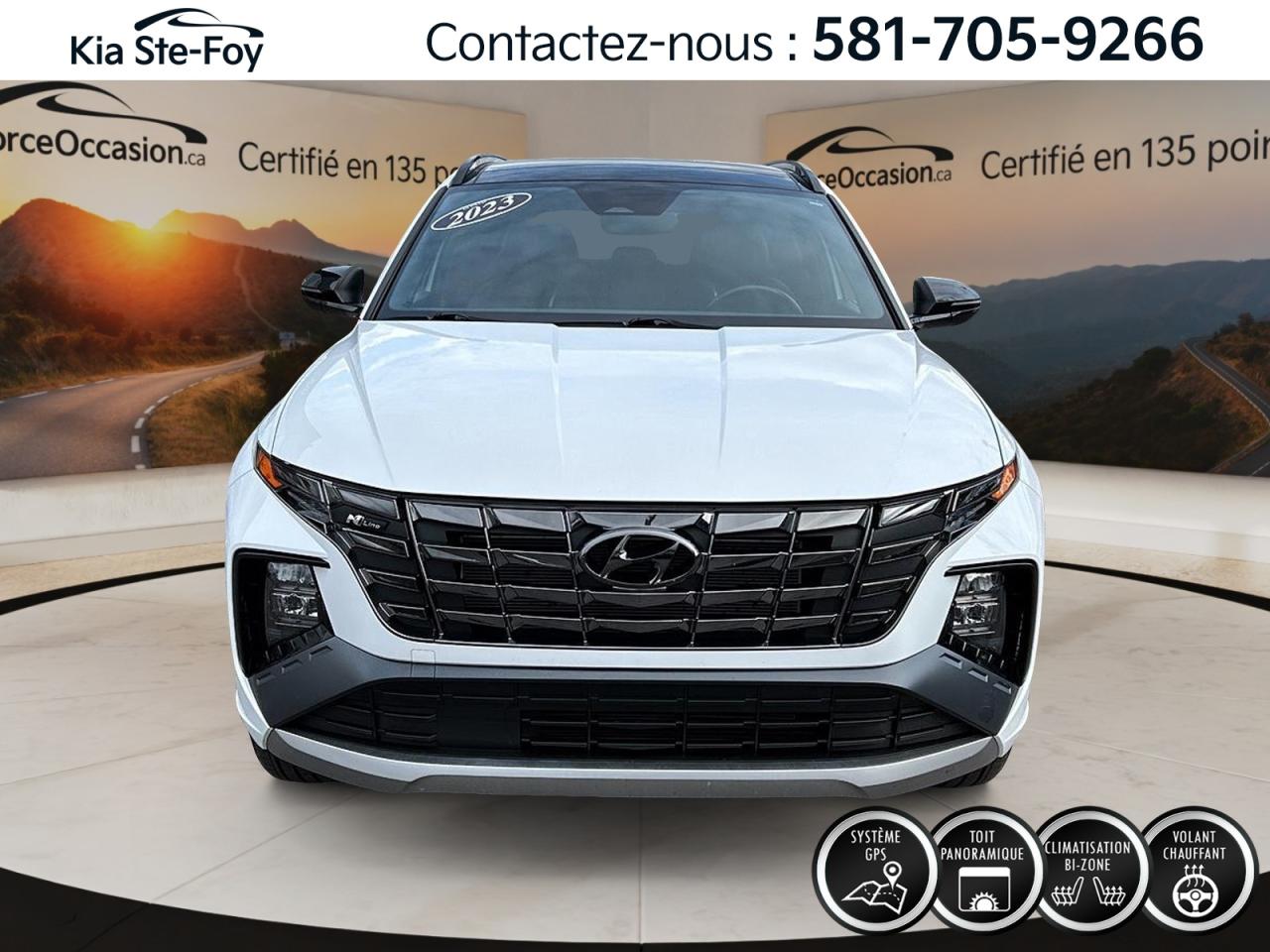 Used 2023 Hyundai Tucson N LINE *AWD *GPS *TOIT *CUIR *BI-ZONE *CARPLAY for sale in Ste-Foy, QC