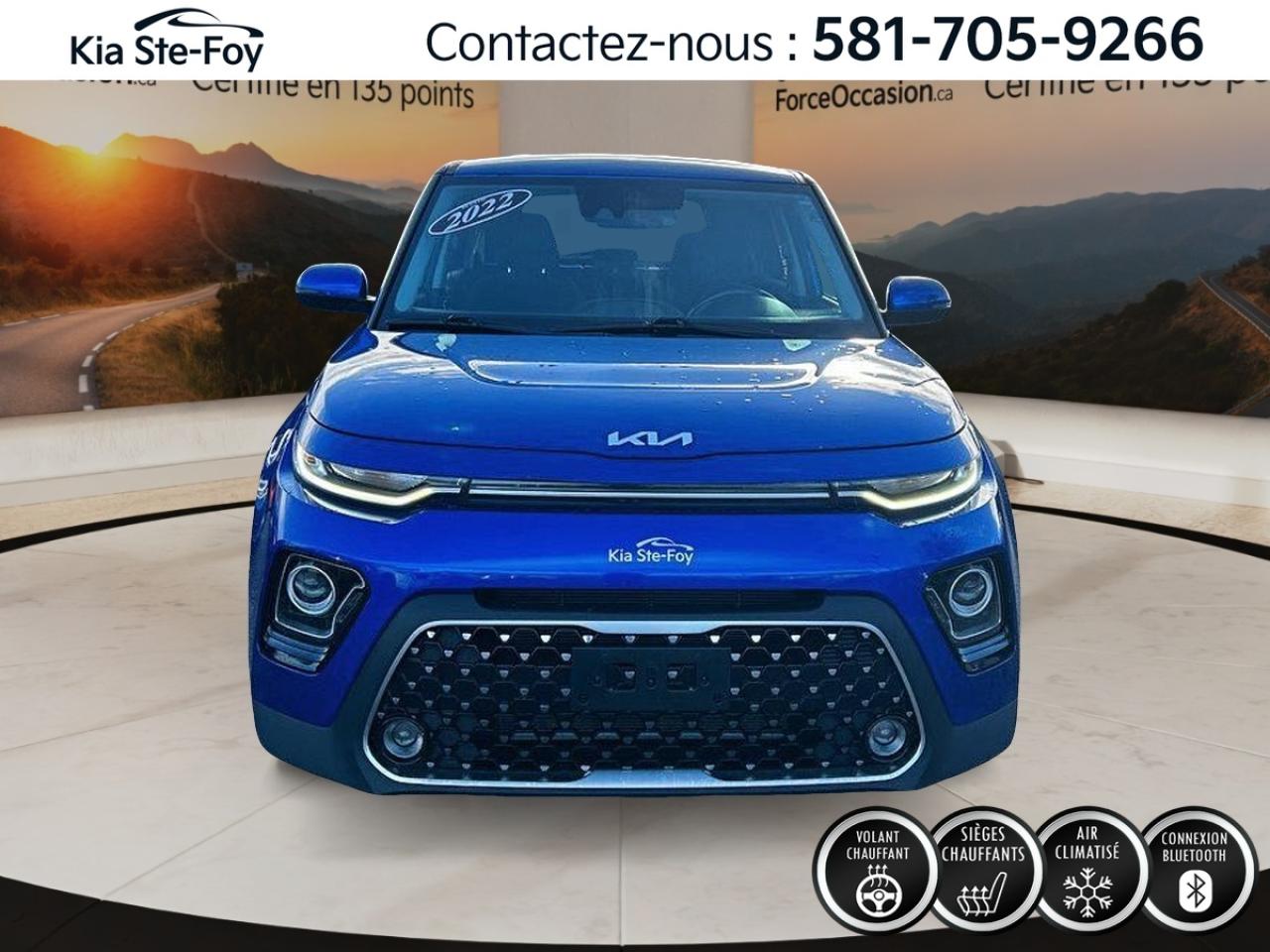 Used 2022 Kia Soul EX *CARPLAY *CAMERA *VOLANT CHAUFFANT *CRUISE for sale in Ste-Foy, QC