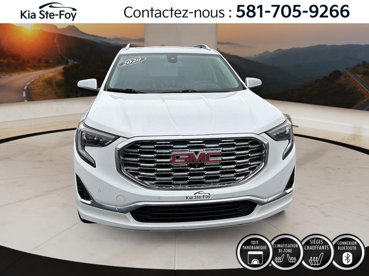 Used 2020 GMC Terrain DENALI *AWD *CUIR *TOIT *GPS *CAMERA 360 *BI-ZONE for sale in Ste-Foy, QC