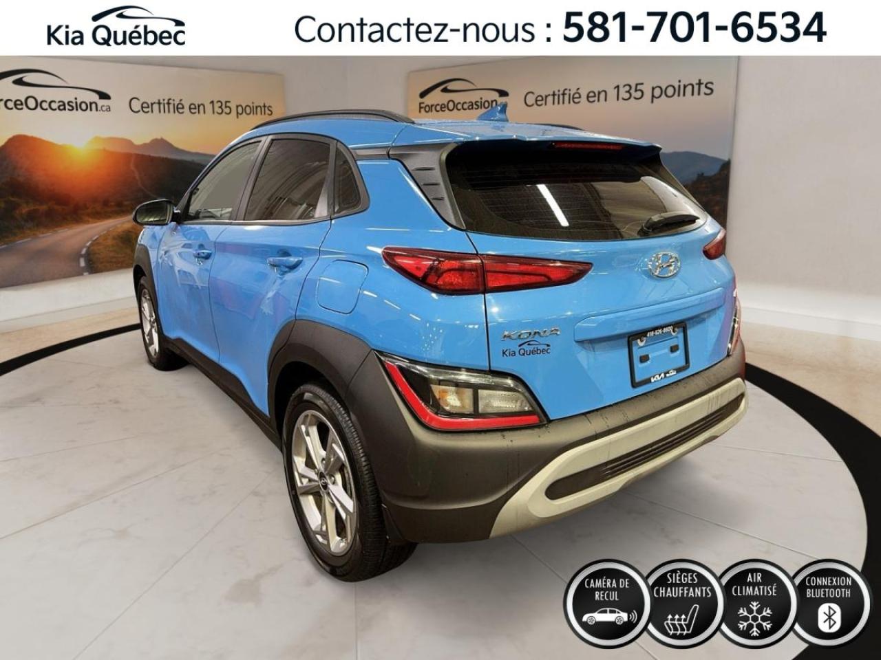 Used 2023 Hyundai KONA PREFERRED AWD *APPLE CAR PLAY/ANDROID AUTO *CAMÉRA for sale in Québec, QC