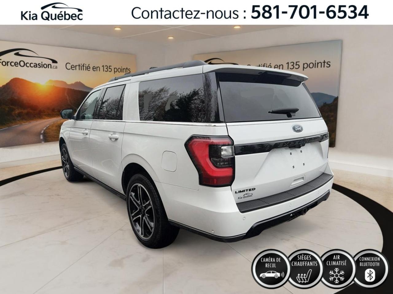 Used 2021 Ford Expedition LIMITED * MAX* AWD* GPS* SIEGES VENTILES* BIZONE* for sale in Québec, QC