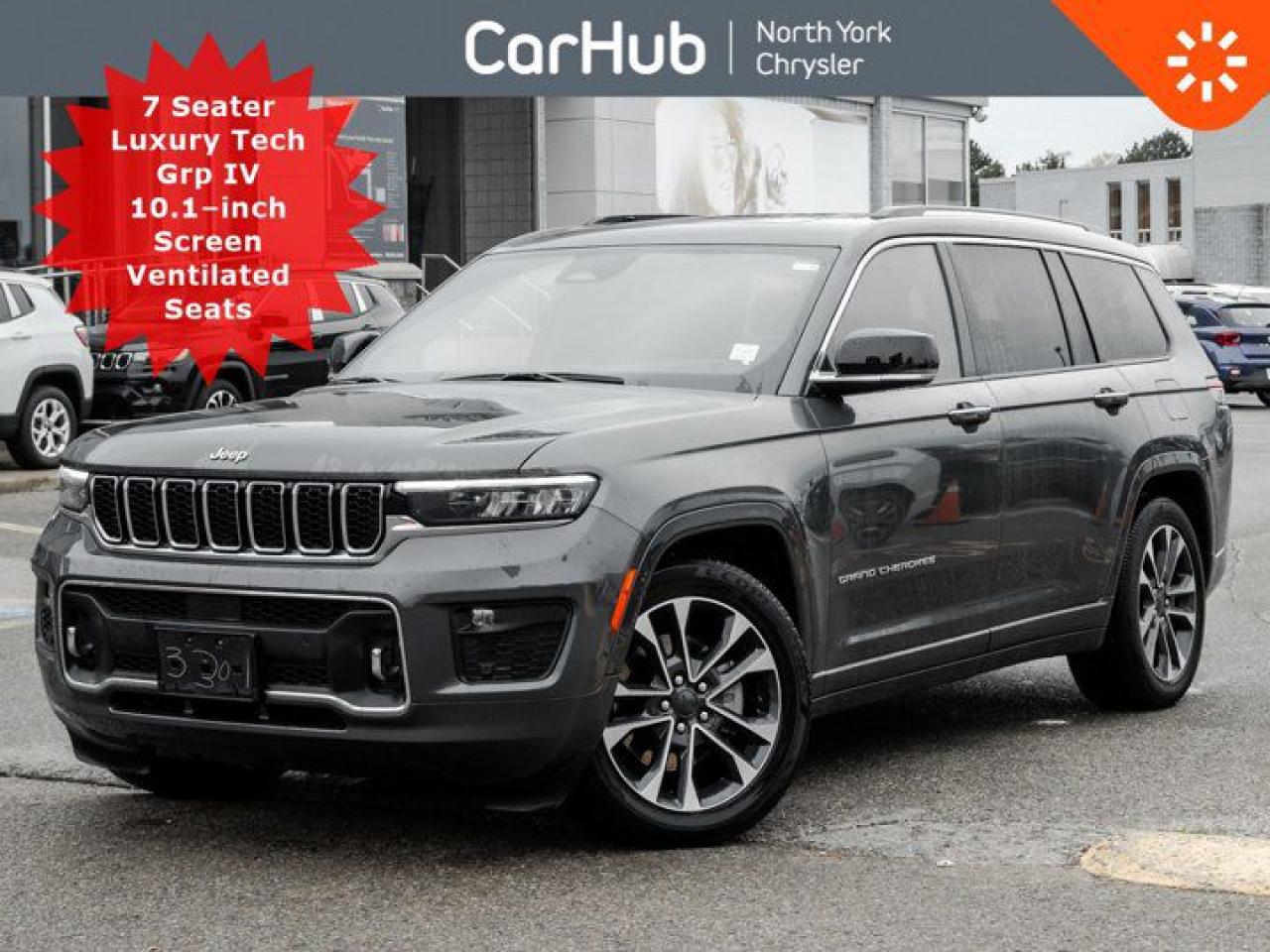 Used 2023 Jeep Grand Cherokee L Overland 7 Seater Luxury Tech Grp IV for sale in Thornhill, ON