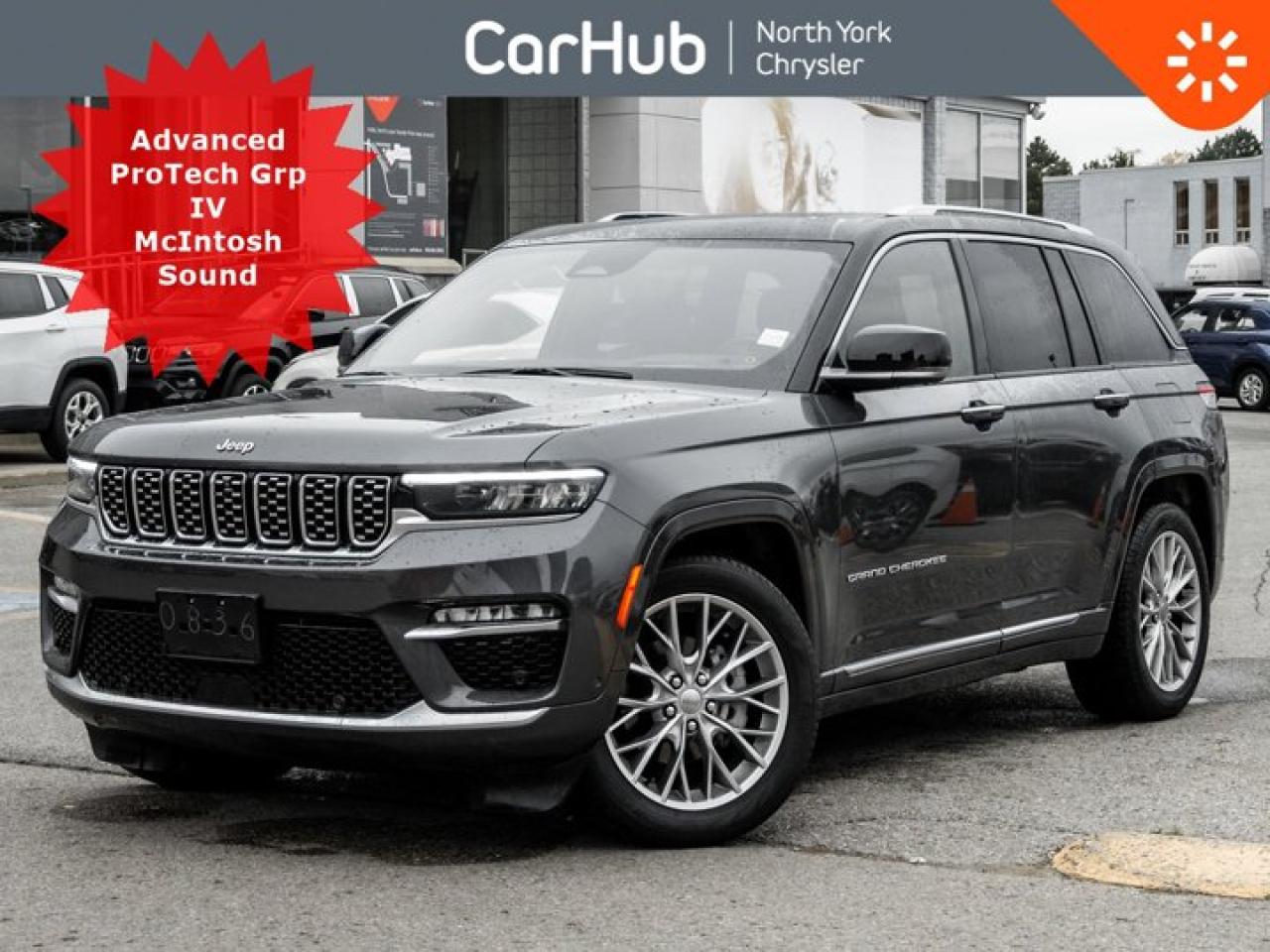 Used 2023 Jeep Grand Cherokee Summit Advanced ProTech Group IV McIntosh Sound for sale in Thornhill, ON