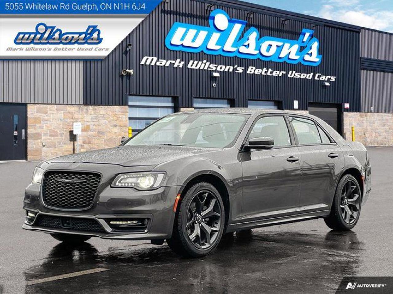 Used 2021 Chrysler 300 300 Touring  Sport/Comfort/Safety Pkgs, Leather, Adaptive Cruise, Heated Steering & more!! for sale in Guelph, ON