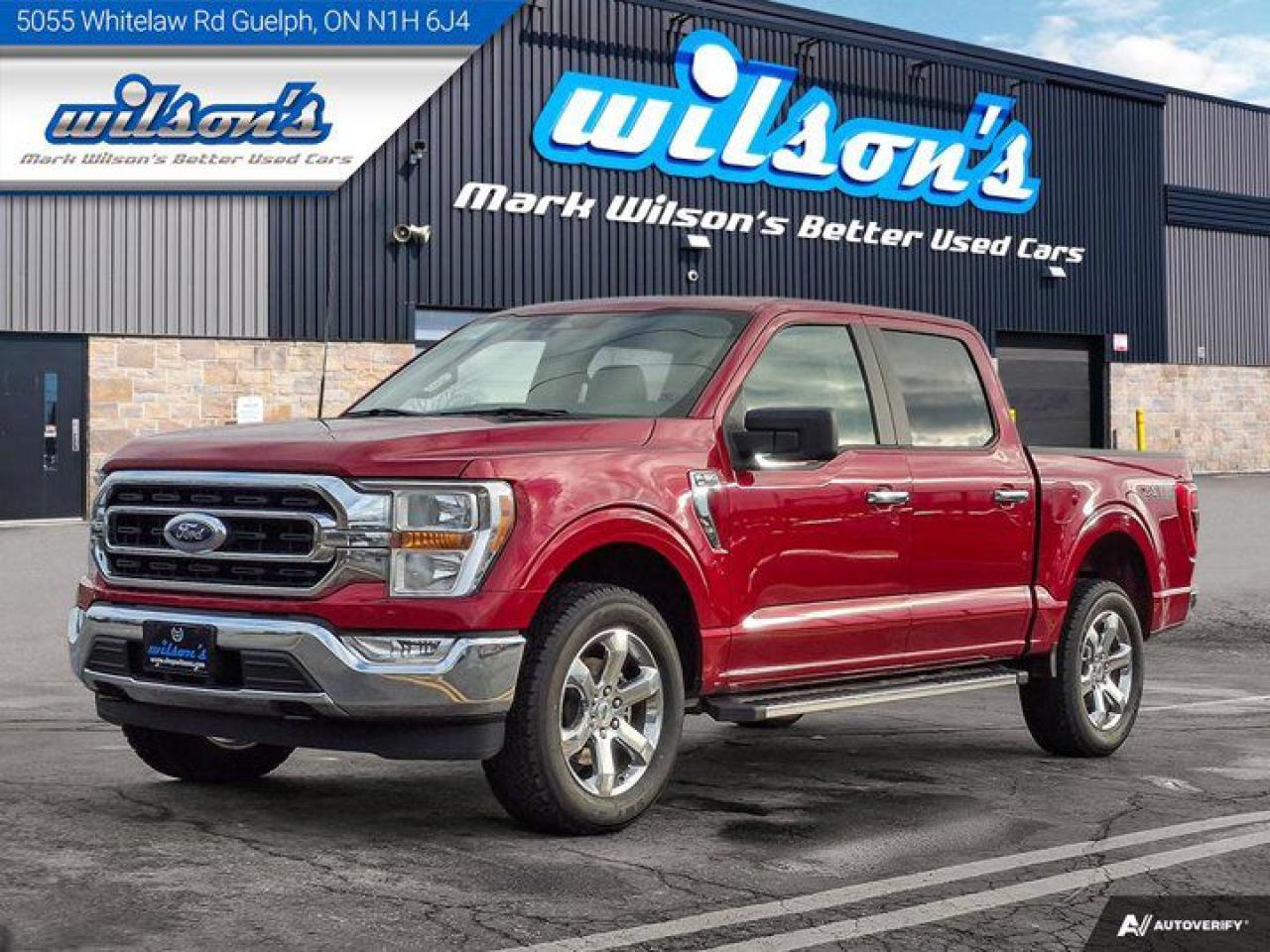 Look at this certified 2022 Ford F-150 XLT. Its Automatic transmission and 3.5 L engine will keep you going. This Ford F-150 comes equipped with these options: ENGINE: 3.5L V6 ECOBOOST -inc: auto start/stop technology system, 3.31 Axle Ratio, GVWR: 3,198 kg (7,050 lb) Payload Package. See it for yourself at Mark Wilsons Better Used Cars, 5055 Whitelaw Road, Guelph, ON N1H 6J4.60+ years of World Class Service!450+ Live Market Priced VEHICLES! ONE MASSIVE LOCATION!FINANCING! - Better than bank rates! 6 Months No Payments available on approved credit OAC. Zero Down Available. We have expert licensed credit specialists to secure the best possible rate for you and keep you on budget ! We are your financing broker, let us do all the leg work on your behalf! Click the RED Apply for Financing button to the right to get started or drop in today!BAD CREDIT APPROVED HERE! - You dont need perfect credit to get a vehicle loan at Mark Wilsons Better Used Cars! We have a dedicated licensed team of credit rebuilding experts on hand to help you get the car of your dreams!WE LOVE TRADE-INS! - Top dollar trade-in values!SELL us your car even if you dont buy ours! HISTORY: Free Carfax report included.Certification included! No shady fees for safety!EXTENDED WARRANTY: Available30 DAY WARRANTY INCLUDED: 30 Days, or 3,000 km (mechanical items only). No Claim Limit (abuse not covered)5 Day Exchange Privilege! *(Some conditions apply)CASH PRICES SHOWN: Excluding HST and Licensing Fees.2019 - 2024 vehicles may be daily rentals. Please inquire with your Salesperson.