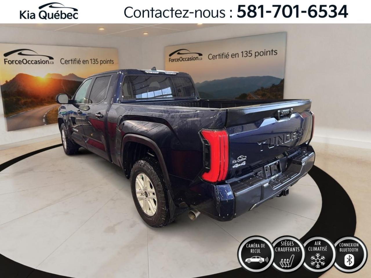 Used 2023 Toyota Tundra SR5 4X4 *CREWMAX *LONG BED *V6 TURBO *11 160 LBS for sale in Québec, QC