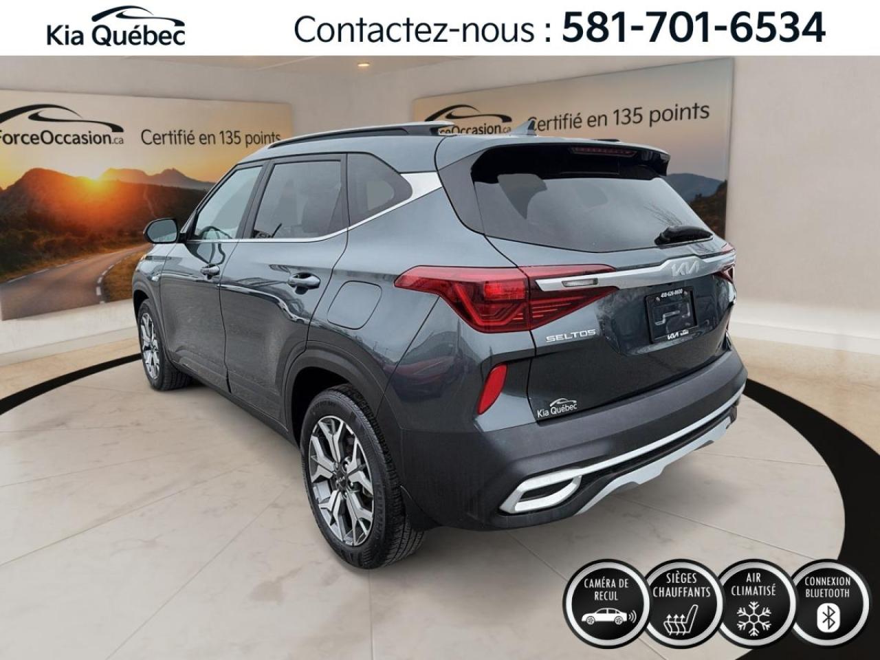 Used 2023 Kia Seltos EX PREMIUM * AWD* GPS* TOIT* SIEGES VENTILES* CUIR for sale in Québec, QC