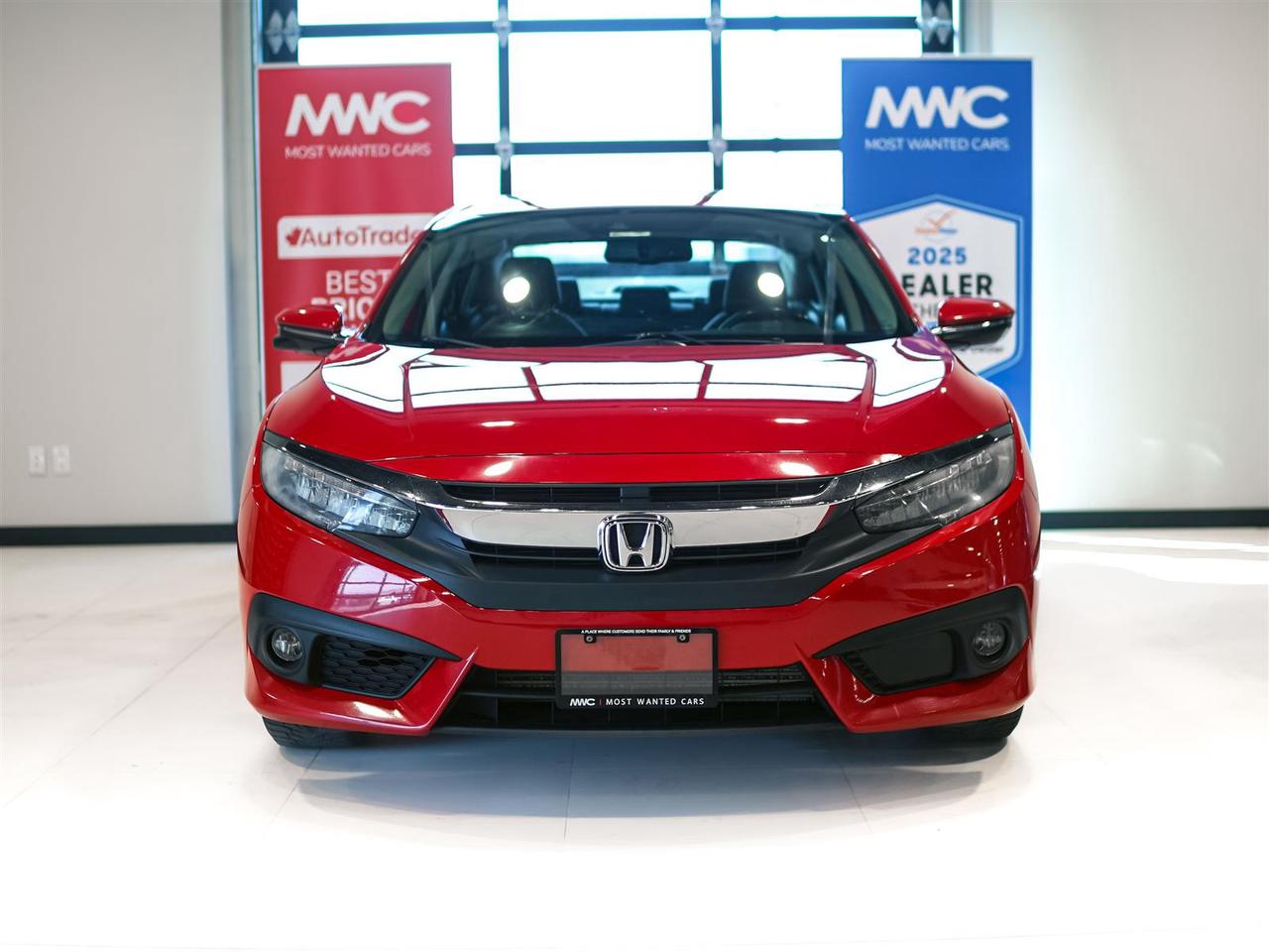 2018 Honda Civic TOURING | NO ACCIDENTS | LEATHER | ROOF Photo2
