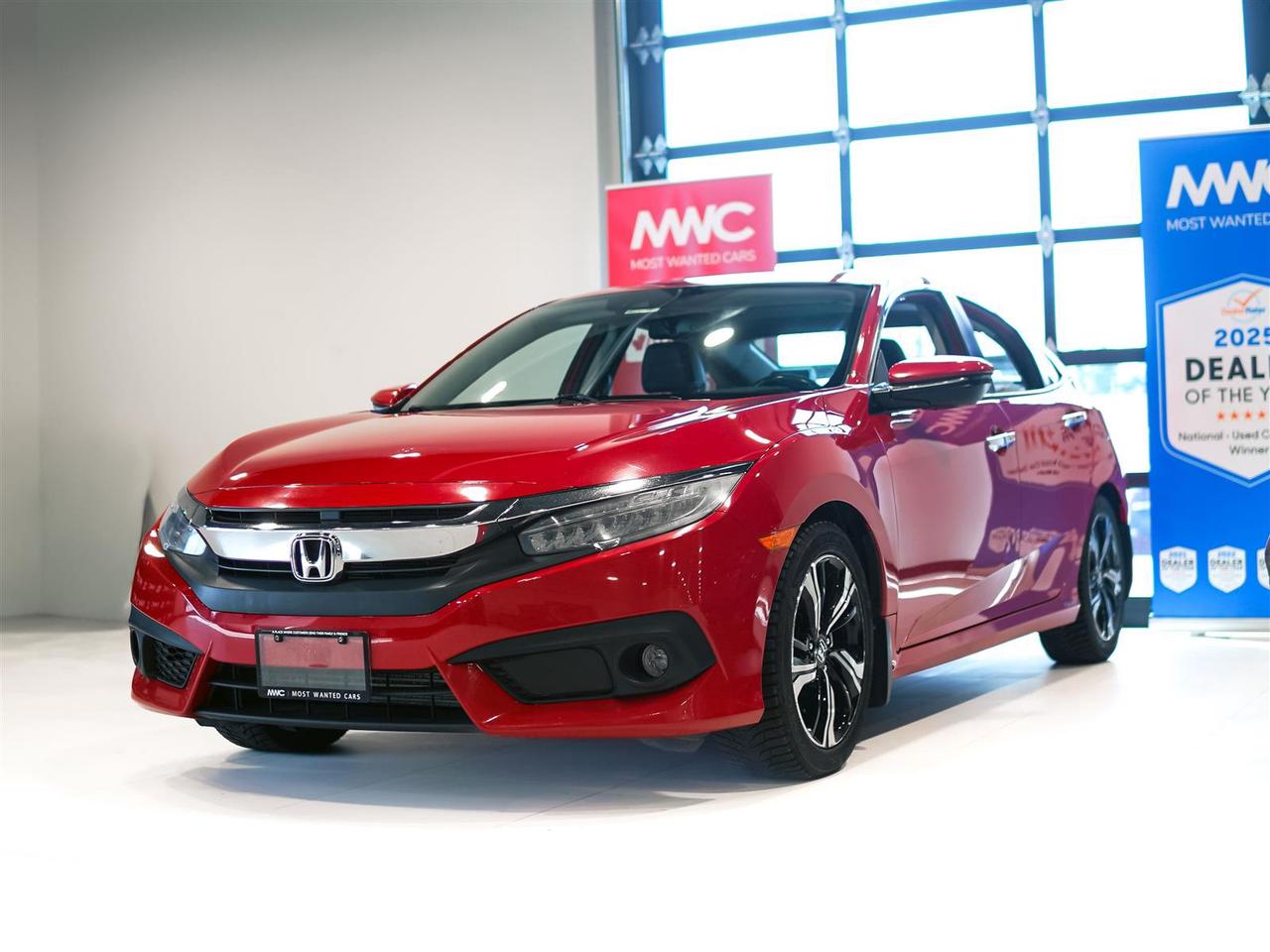 2018 Honda Civic TOURING | NO ACCIDENTS | LEATHER | ROOF Photo