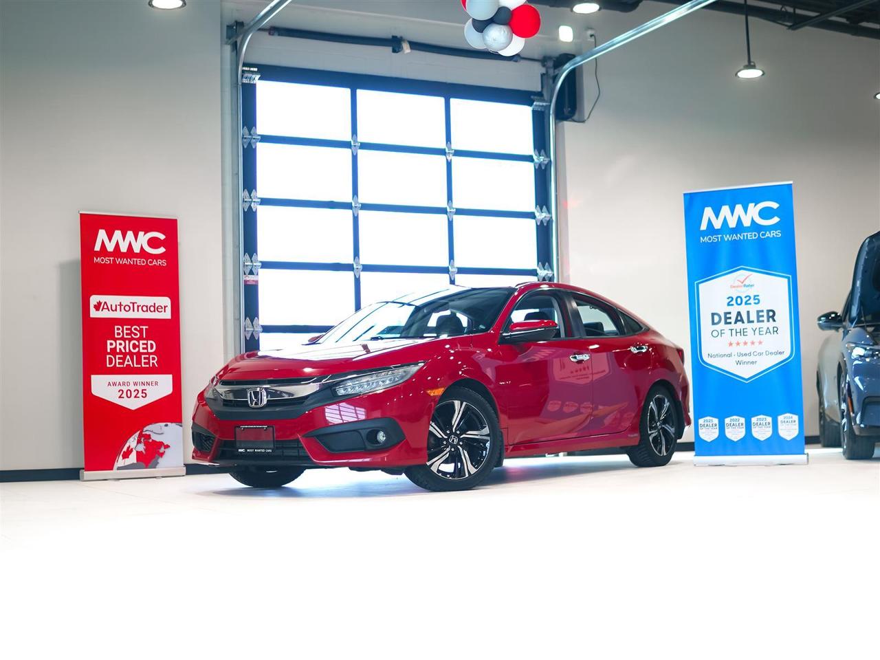 2018 Honda Civic TOURING | NO ACCIDENTS | LEATHER | ROOF Photo