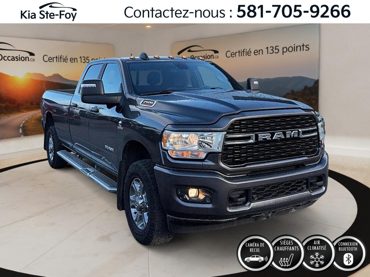 Used 2023 RAM 2500 BIG HORN *4X4 *BOITE 8 PI *CREW CAB *GPS *CAMERA for sale in Ste-Foy, QC