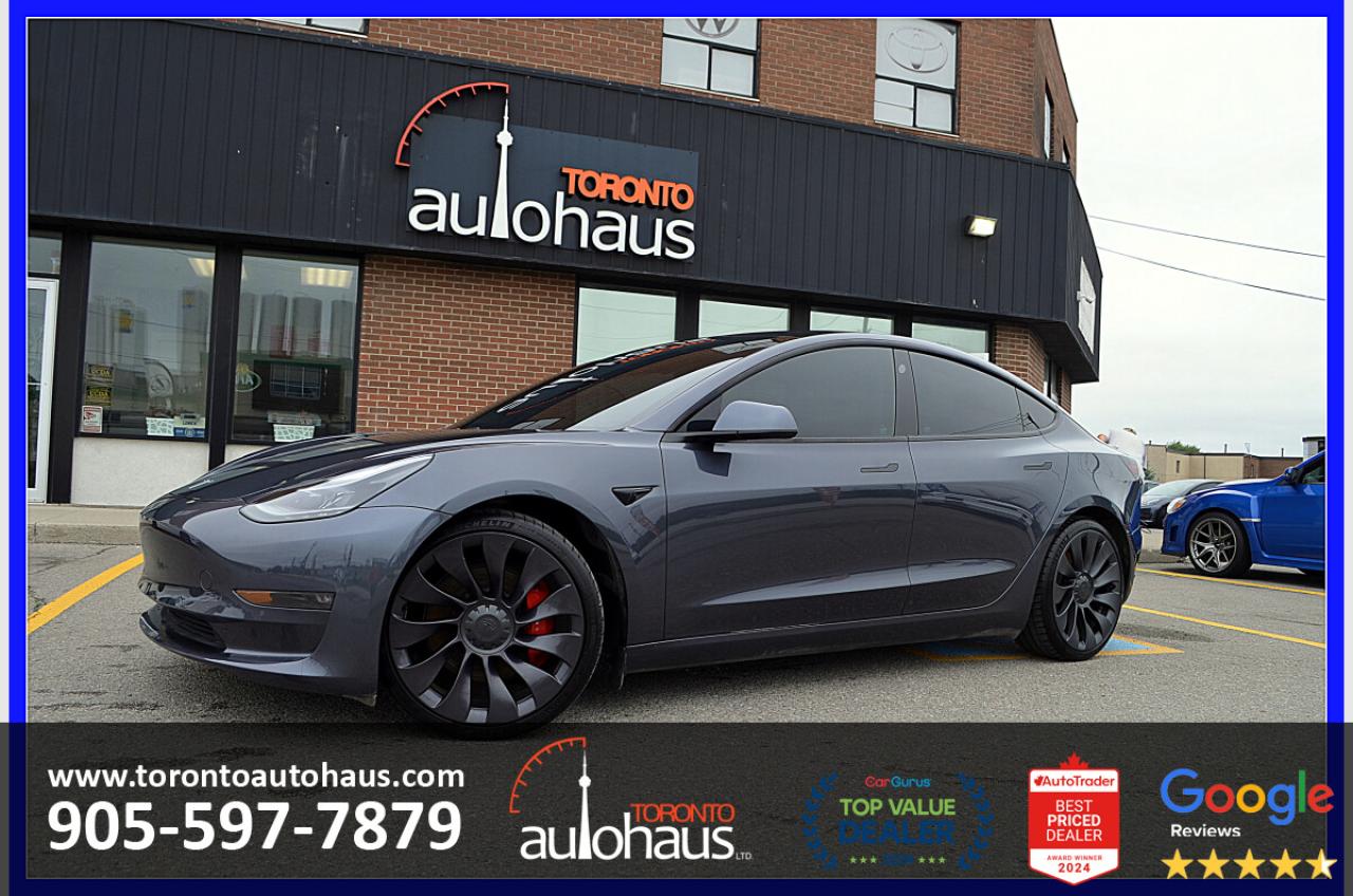 Used 2021 Tesla Model 3 PERFORMANCE I OVER 90 TESLAS IN STOCK for sale in Concord, ON