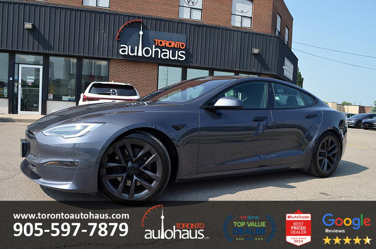 Used 2021 Tesla Model S ARACHNID WHEELS I YOKE STEERING for sale in Concord, ON