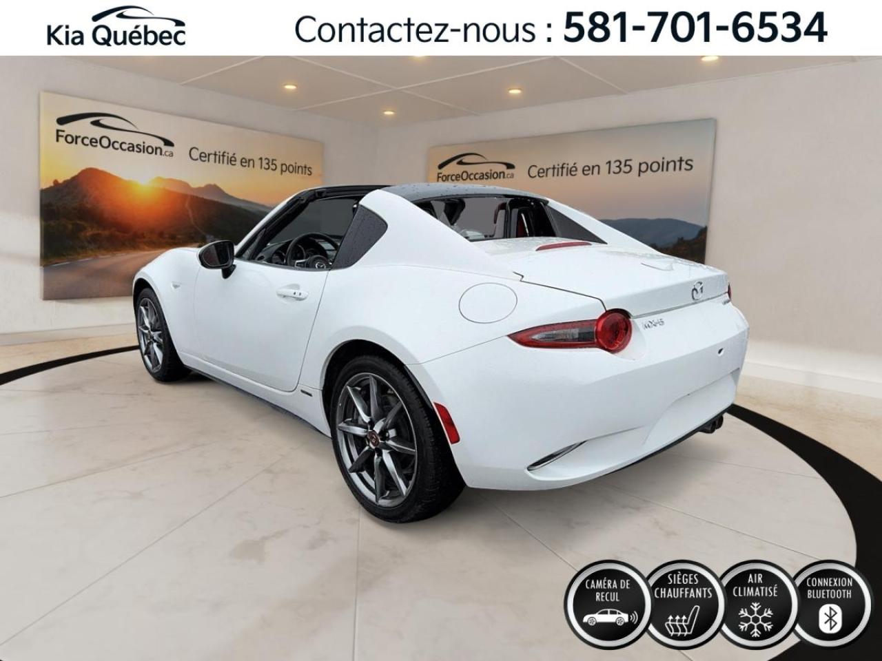 Used 2021 Mazda Miata MX-5 RF 100TH ANNIVERSARY EDITION *GPS *CUIR ROUGE *BOSE for sale in Québec, QC