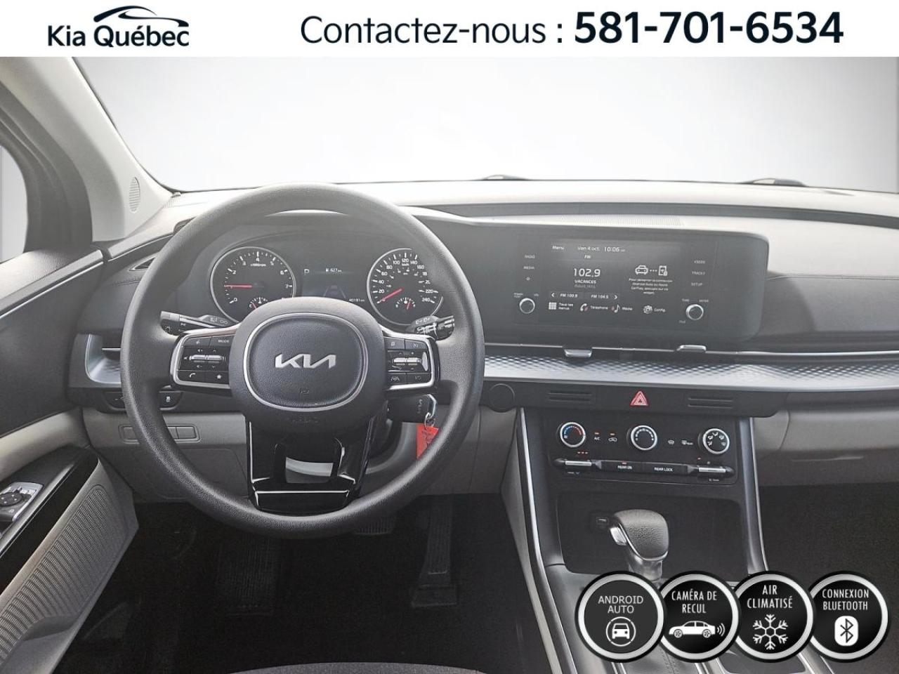 Used 2023 Kia Carnival LX *8 PASS *APPLE CAR PLAY/ANDROID AUTO *CAMÉRA for sale in Québec, QC