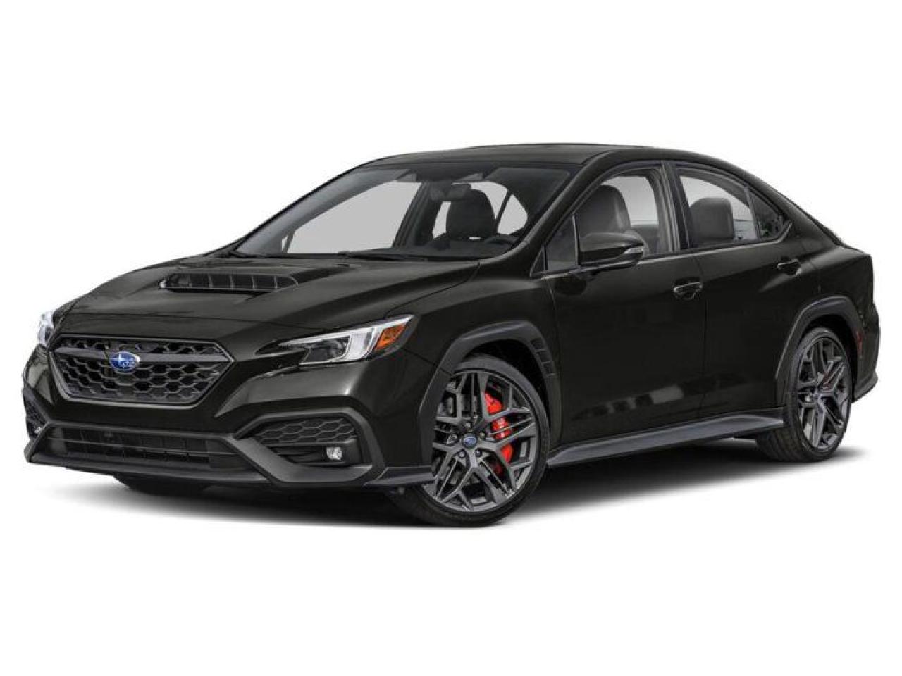 This Subaru WRX delivers a Intercooled Turbo Premium Unleaded H-4 2.4 L/146 engine powering this Manual transmission. Wheels: 19 x 8.5 Aluminum Alloy Split 10-Spoke -inc: gunmetal finish, Variable Intermittent Wipers w/Heated Wiper Park, Valet Function.*This Subaru WRX Comes Equipped with These Options *Trunk Rear Cargo Access, Trip Computer, Transmission: 6-Speed Manual -inc: viscous-coupling limited-slip, hill start assist, gear position display, fully synchronized, including reverse, hydraulically-operated dry single-plate disc clutch, short-throw shifter w/reverse lockout and starter interlock system (clutch pedal controlled), Tires: 245/35R19 Bridgestone Potenza, Tire Mobility Kit, Subaru Rear/Side Vehicle Detection (SRVD) Blind Spot, Strut Front Suspension w/Coil Springs, STARLINK (subscription required) Tracker System, Sport Tuned Suspension, Sport Leather Steering Wheel.* Stop By Today *Stop by Steele Subaru located at 3737 Kempt Road, Halifax, NS B3K-4X6 for a quick visit and a great vehicle!