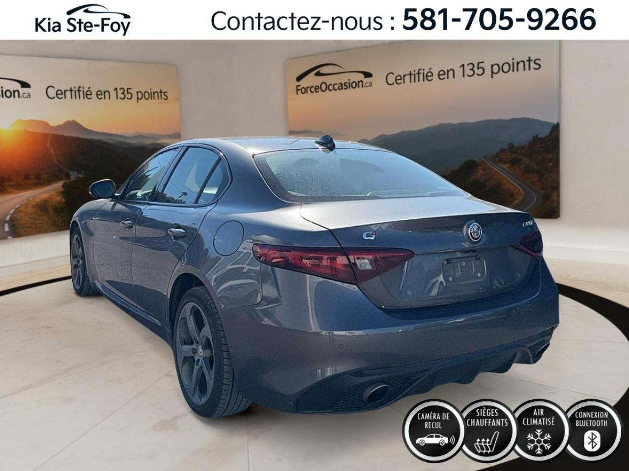 Used 2017 Alfa Romeo Giulia AWD *CUIR *TOIT *CAMERA *VOLANT CHAUFFANT *BI-ZONE for sale in Ste-Foy, QC