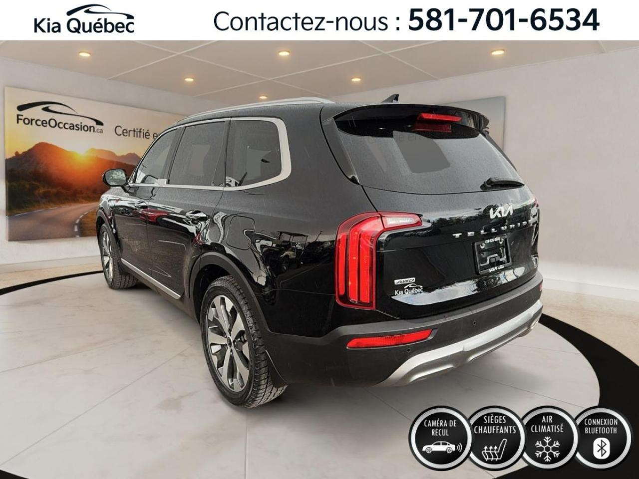 Used 2022 Kia Telluride SX AWD *8 PASS *GPS *TOIT *CUIR *CARPLAY *BIZONE for sale in Québec, QC