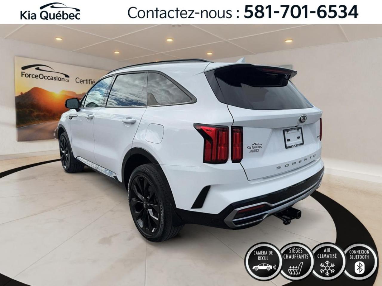 Used 2021 Kia Sorento EX+ * TURBO* AWD* GPS* TOIT PANO* BIZONE* CUIR* for sale in Québec, QC