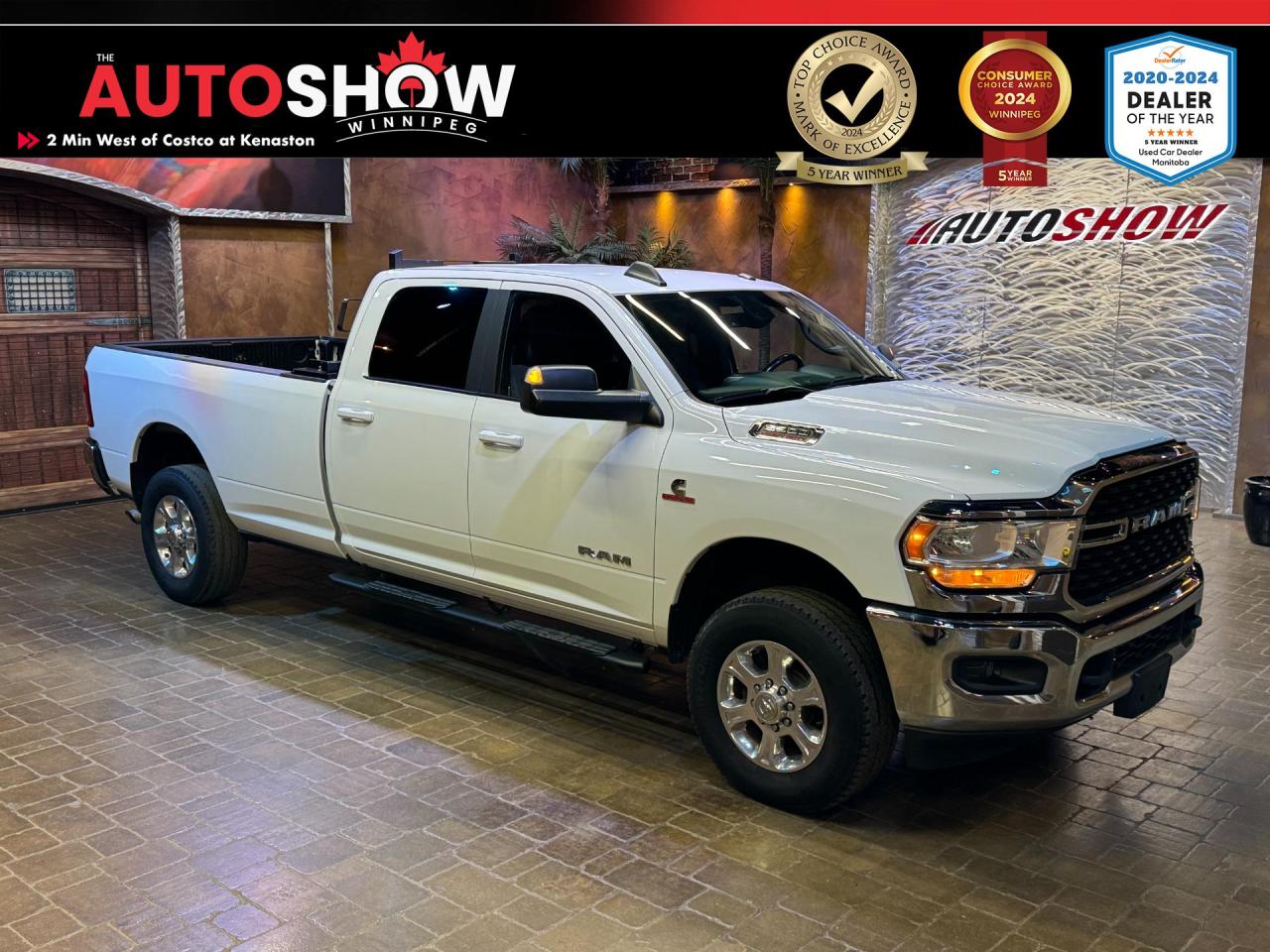 Used 2022 RAM 3500 BIG HORN - CLEAN CARFAX!! 6-Passenger!! for sale in Winnipeg, MB