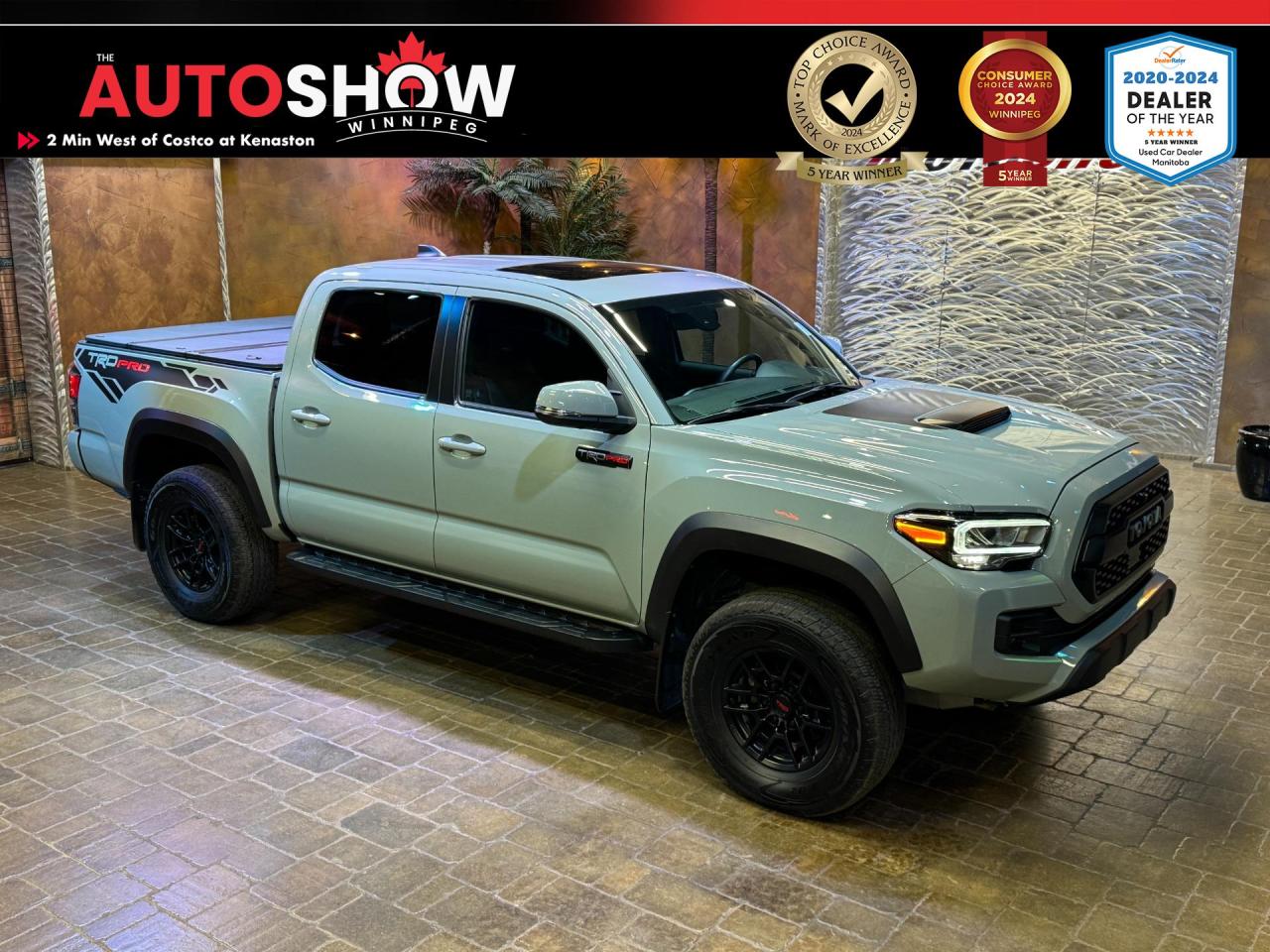 Used 2021 Toyota Tacoma TRD PRO - PPF!! EXCLUSIVE LUNAR ROCK!! for sale in Winnipeg, MB