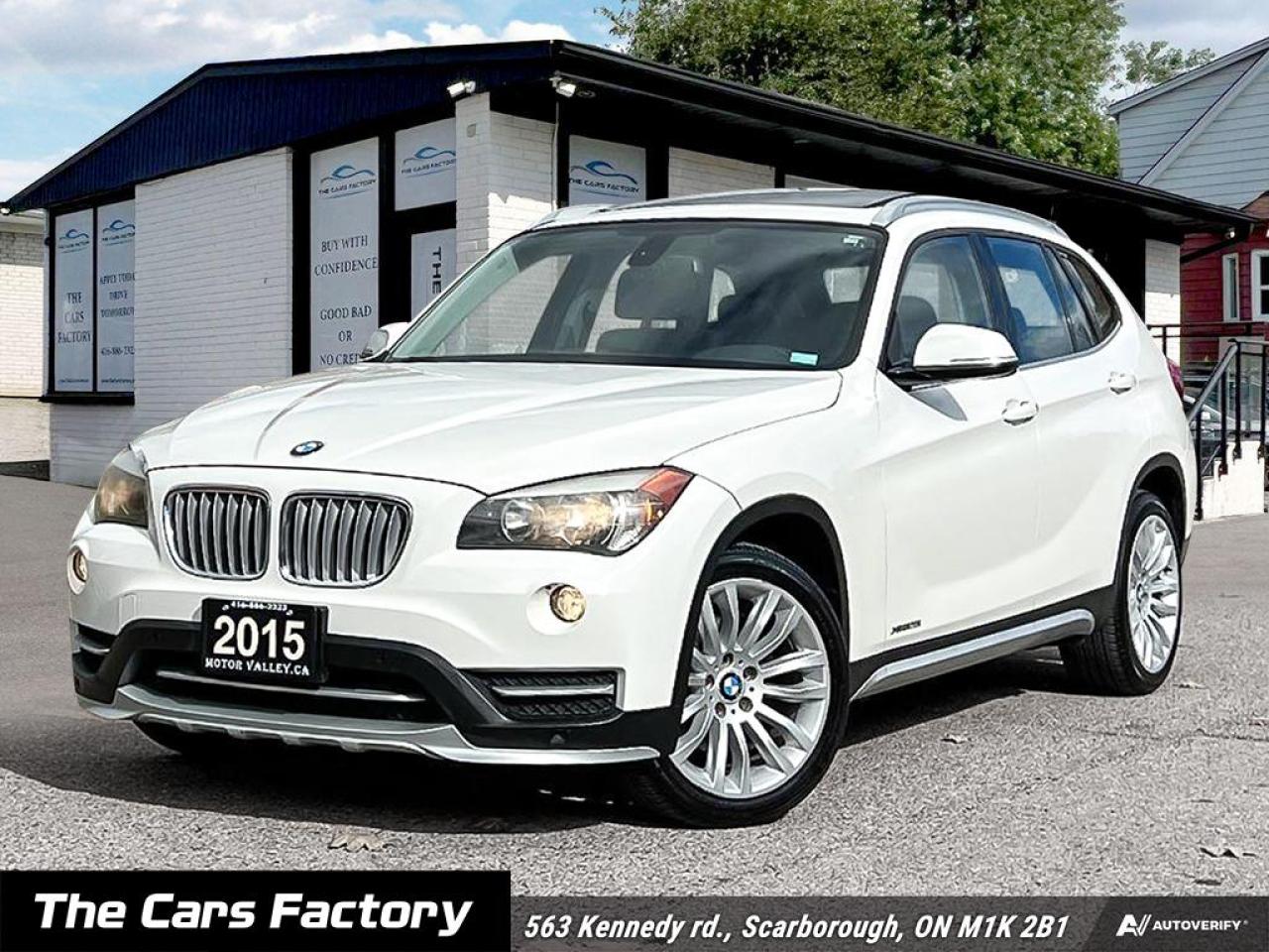 Used 2015 BMW X1 28i xDrive Only 098,352KM No Accident! for sale in Scarborough, ON