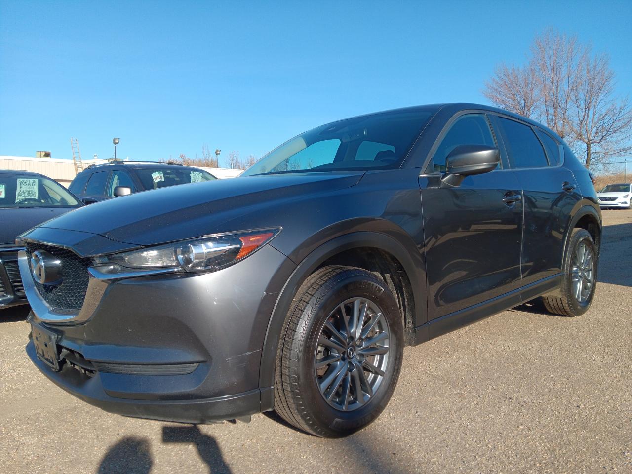 Used 2017 Mazda CX-5 Lther, Htd Steering & Seats, BU Cam,Power liftgate for sale in Edmonton, AB