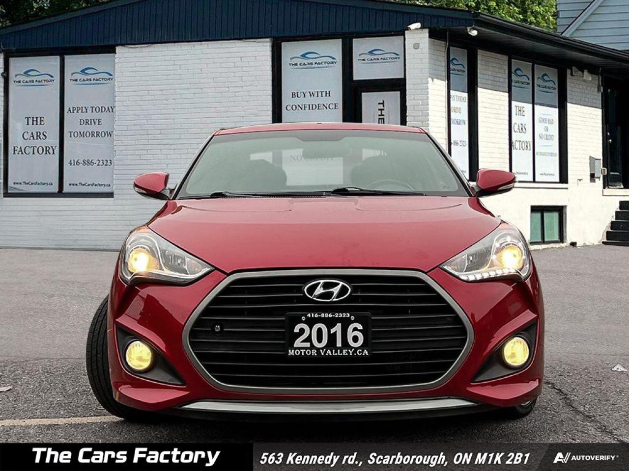 2016 Hyundai Veloster Turbo 6MT No Accident! - Photo #2