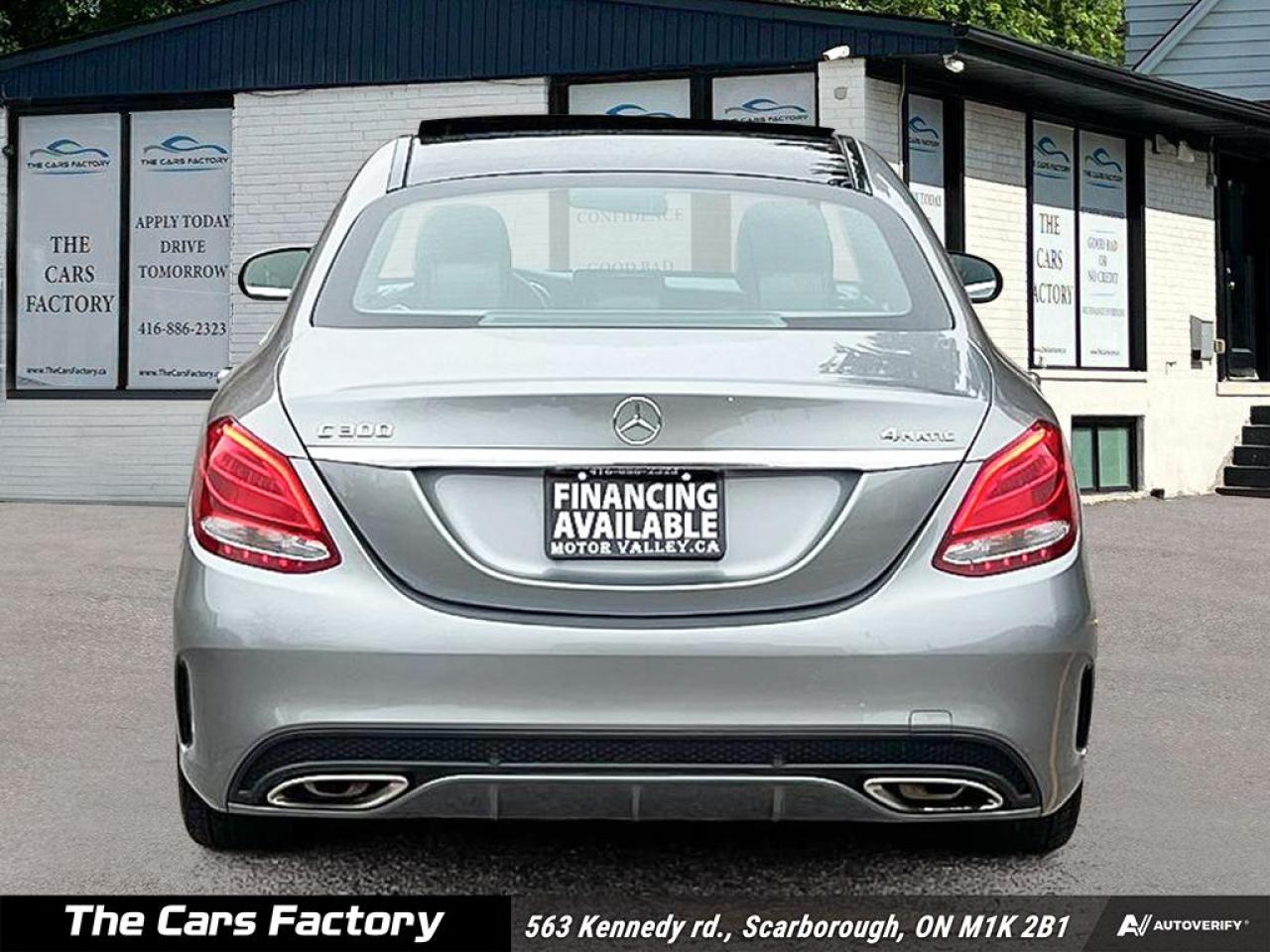 2016 Mercedes-Benz C-Class C300 4MATIC 093,433KM Loaded! - Photo #5