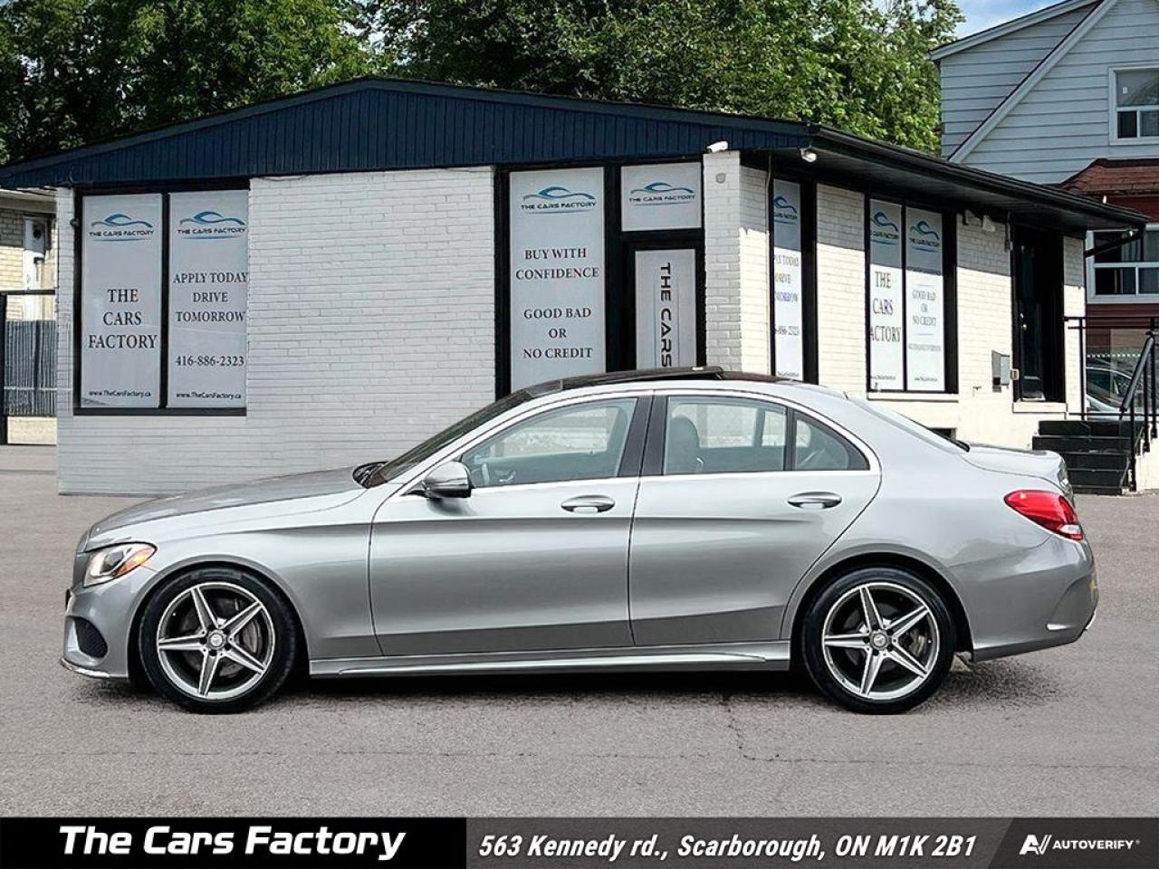 2016 Mercedes-Benz C-Class C300 4MATIC 093,433KM Loaded! - Photo #3