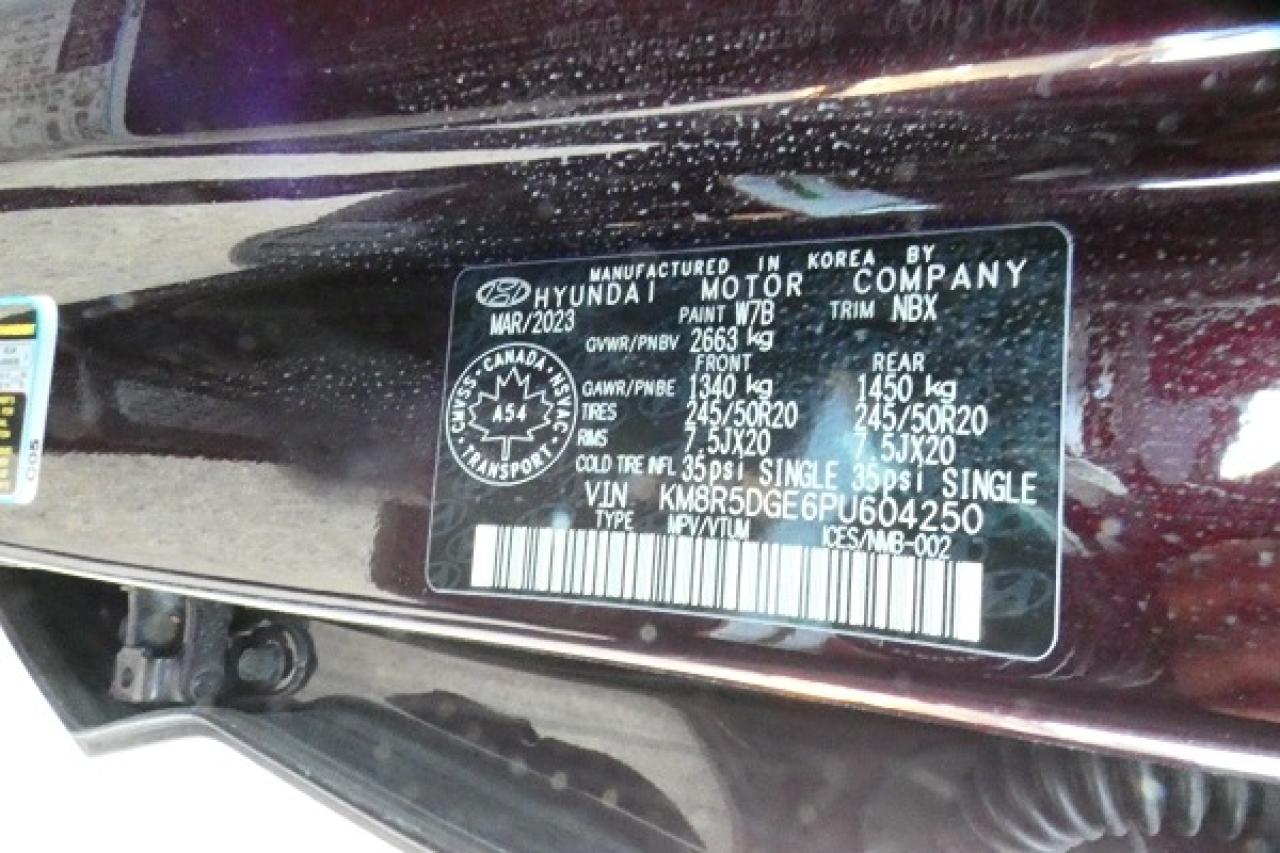 2023 Hyundai PALISADE Ult Calligraphy AWD w/H&C L, x2 S/R,NAV,BUC, HUD - Photo #25