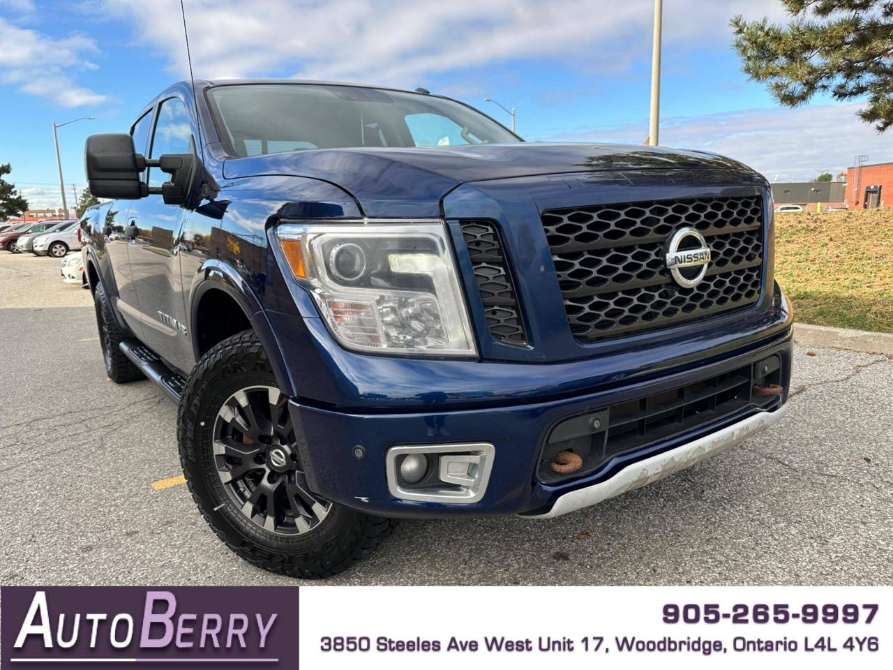 Used 2018 Nissan Titan Pro-4X Crew Cab Short Bed for sale in Woodbridge, ON