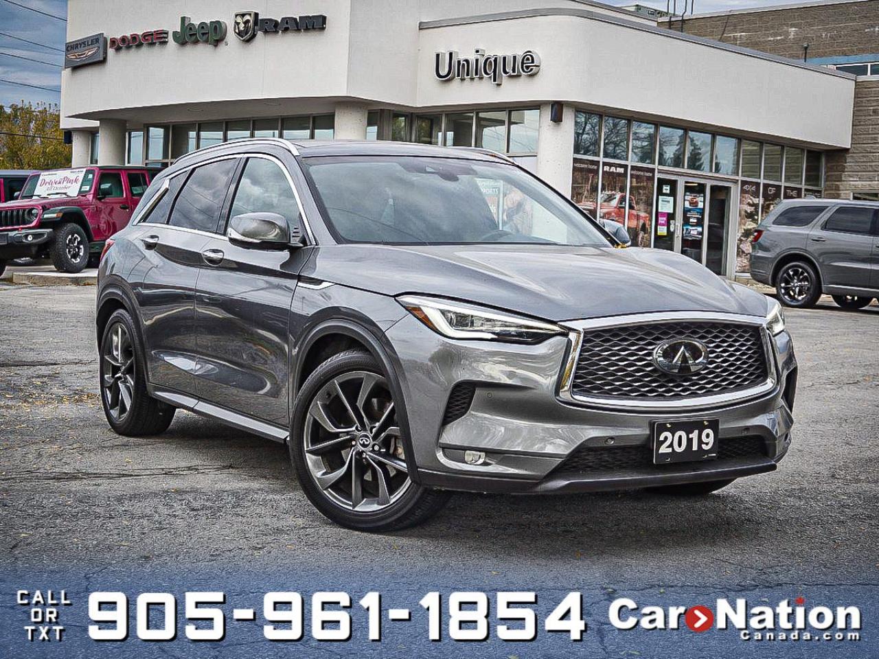 Used 2019 Infiniti QX50 Sensory AWD| PANO ROOF| NAV| LOW KM'S| for sale in Burlington, ON