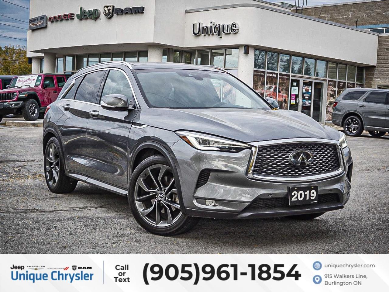 Used 2019 Infiniti QX50 Sensory AWD| PANO ROOF| NAV| LOW KM'S| for sale in Burlington, ON