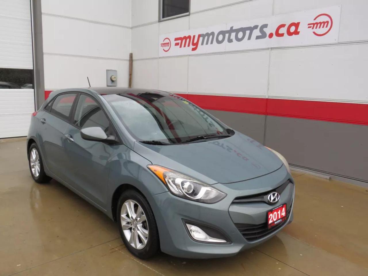 Used 2014 Hyundai Elantra GT GLS (**MANUAL TRANSMISSION**A/C**ALLOY RIMS**SUNROOF**BLUETOOTH**LEATHER WRAPPED STEERING WHEEL**CRUISE CONTROL**HEATED SEATS**HEATED STEERING WHEEL**CD PLAYER**) for sale in Tillsonburg, ON