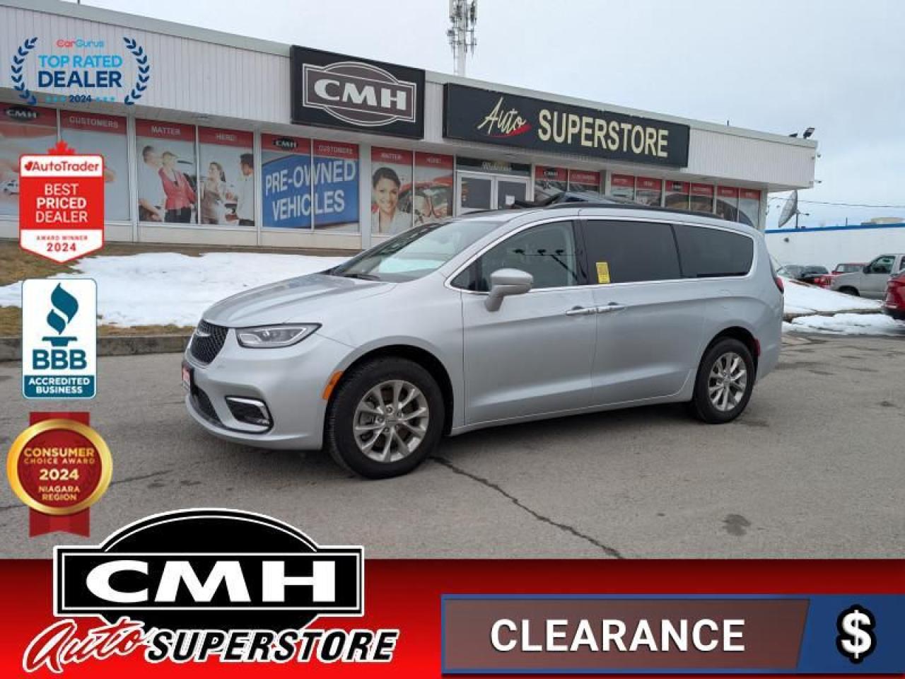 Used 2022 Chrysler Pacifica Touring L  **P/SLIDERS - P/GATE** for sale in St. Catharines, ON