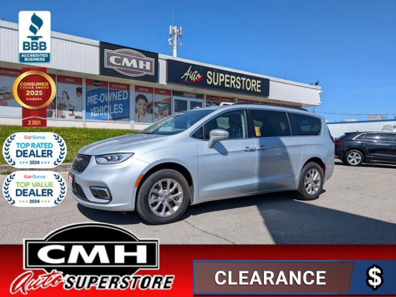 2022 Chrysler Pacifica Touring L  **P/SLIDERS - P/GATE**
