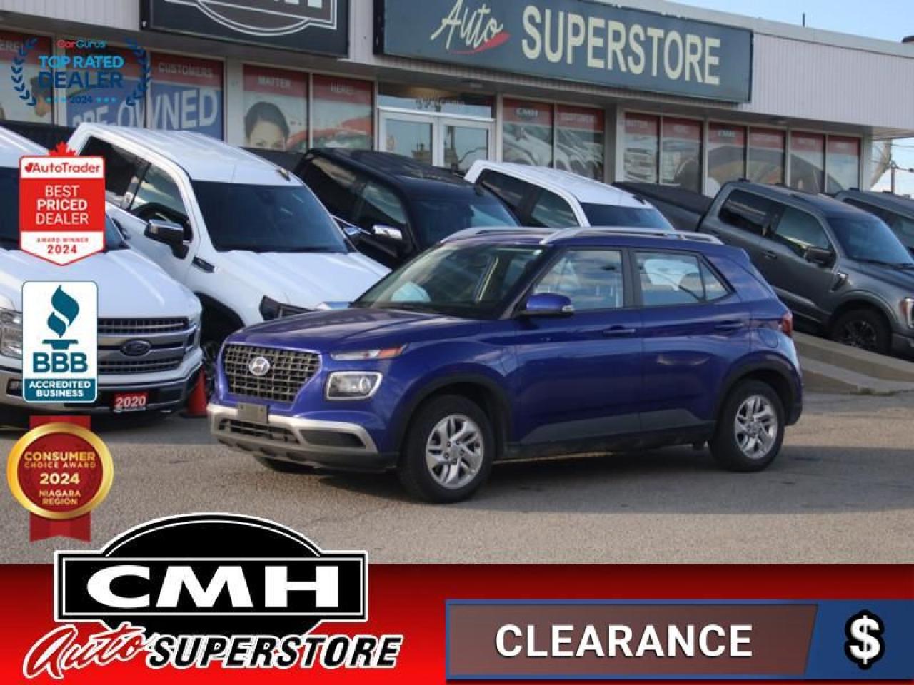 Used 2022 Hyundai Venue Preferred  **HTD SW - REM START** for sale in St. Catharines, ON