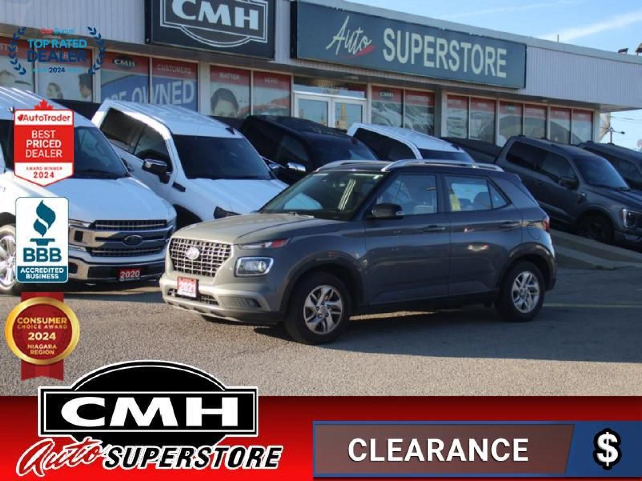 Used 2021 Hyundai Venue Preferred IVT  **REM START - HTD SW** for sale in St. Catharines, ON