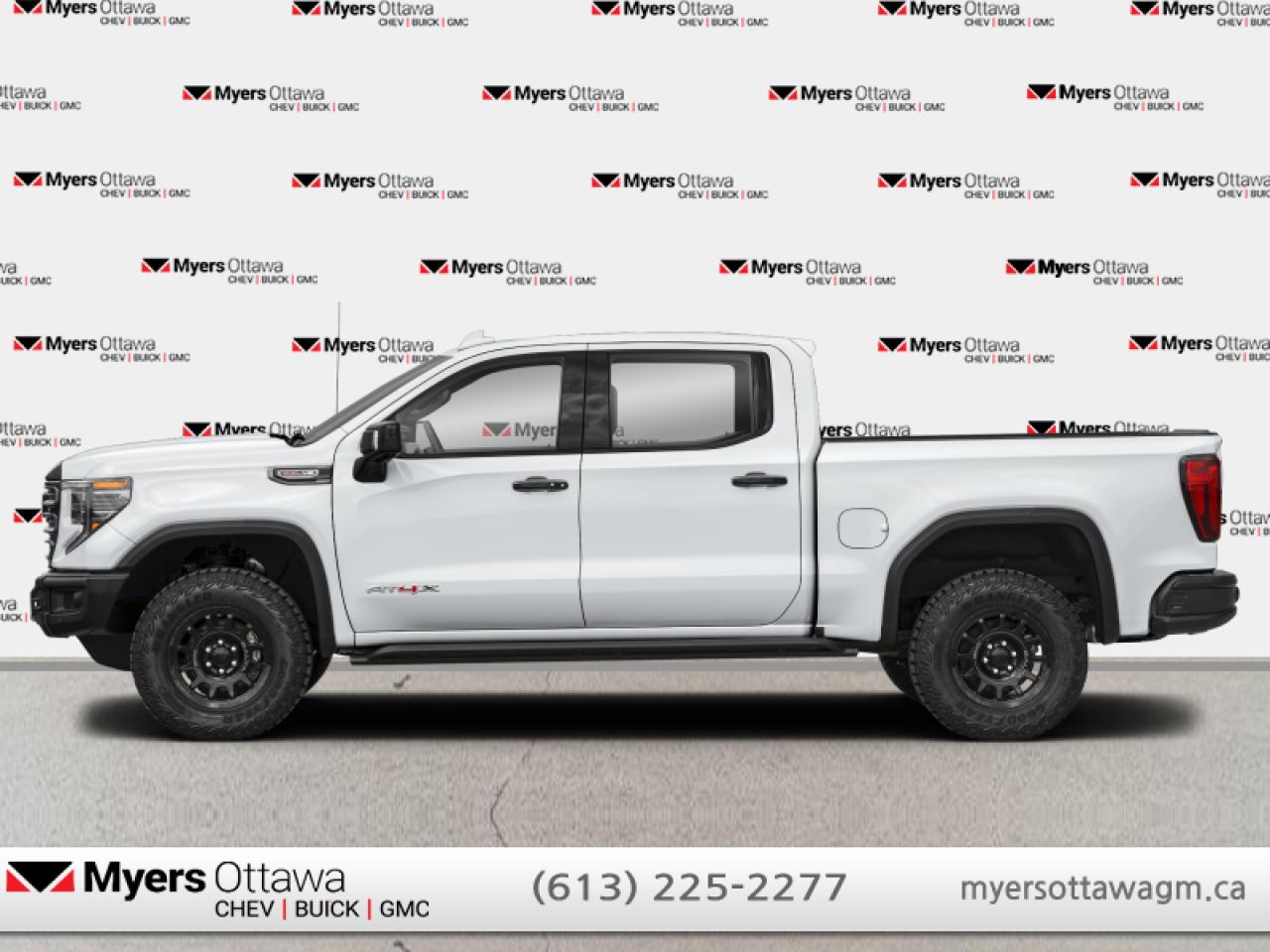 New 2025 GMC Sierra 1500 AT4X  AT4X!! 6.2 V8, SPORT STEPS, ACTIVE EXHAUST, WHAT A BEAST! for sale in Ottawa, ON