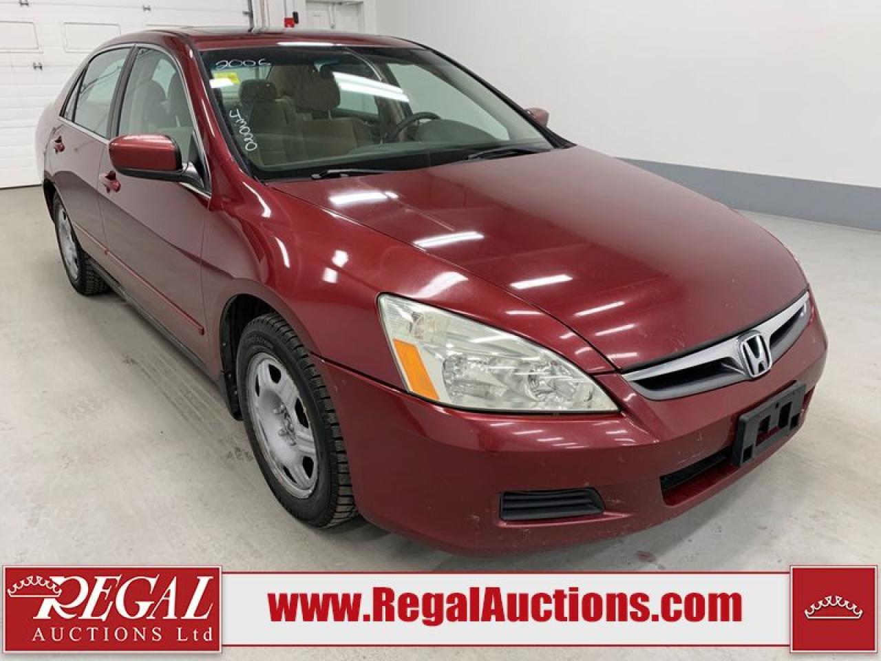 Used 2006 Honda Accord SE for sale in Calgary, AB