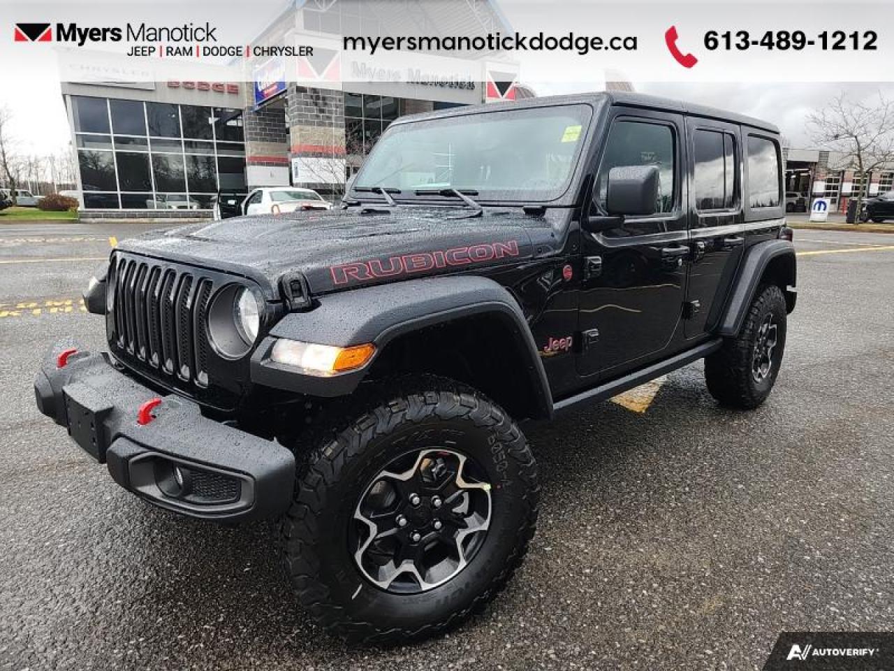 Used 2023 Jeep Wrangler Unlimited Rubicon  LIKE NEW for sale in Ottawa, ON