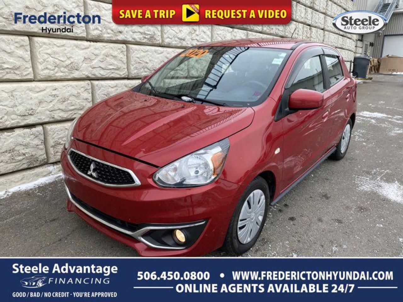 Used 2020 Mitsubishi Mirage ES - GREAT ON FUEL - BACKUP CAMERA for sale in Fredericton, NB