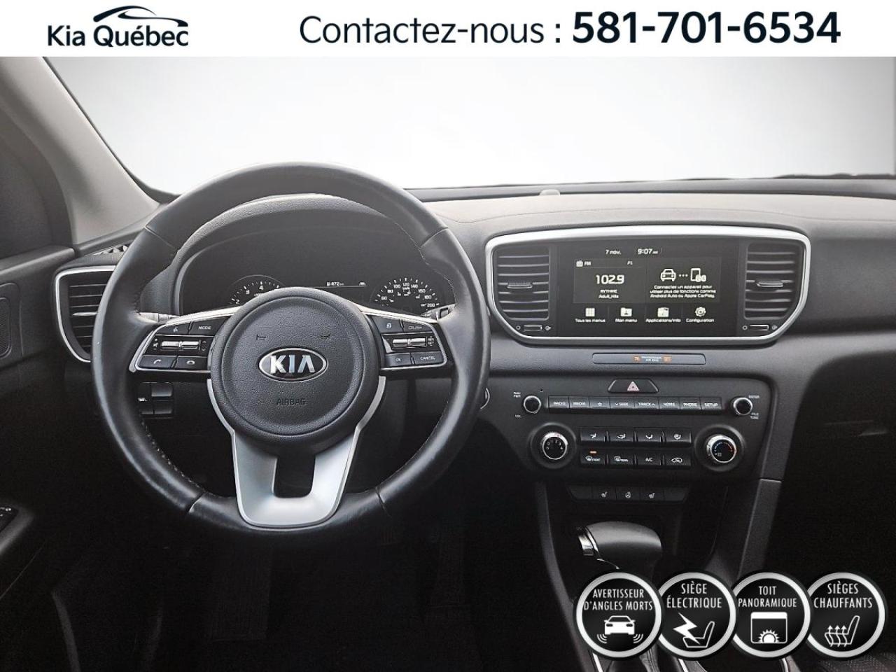 Used 2022 Kia Sportage EX S* AWD* TOIT PANO* BOUTON POUSSOIR* CARPLAY* for sale in Québec, QC